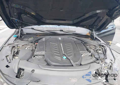 2018 BMW M760I xDrive from USA, damaged, VIN WBA7H6C58JG614706